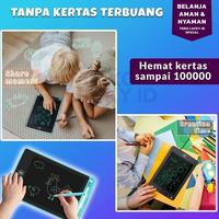 Gambar Papan Tulis Mainan Tablet Anak Gambar Corat Coret LCD Digital Portabel dari GIBRAN STORE 12 undefined 4 Tokopedia