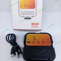 Gambar Tricolor LED Video Mini Light WL62 Rechargeable Lampu HP vlog ulanzi dari OcpStore undefined 4 Tokopedia