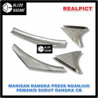 Gambar MANISAN RANGKA BELAKANG CB GL100 PRESS NGANJUK PEMANIS SUDUT RANGKA CB - DEPAN SAJA dari GL200_CLASSICPART undefined 3 Tokopedia