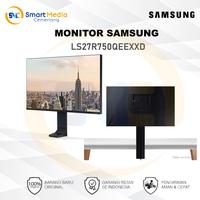 Gambar SAMSUNG WQHD Space Monitor 27 Inch LS27R750QEEXXD dari Smart Media Computer undefined 1 Tokopedia