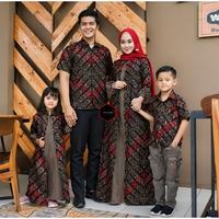 Gambar Terbaru Gamis Couple Keluarga Bahagia Motif Songket Merah - Gamis Mama, M dari RR SHOP99 undefined 1 Tokopedia