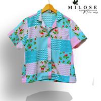 Gambar BAJU PANTAI WANITA LENGANG PENDEK MOTIF SURFING HAWAII SUMMER - M dari MILOSE OFFICIAL undefined 1 Tokopedia