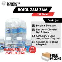 Gambar 1 IKAT (25pcs) BOTOL AIR ZAM ZAM 80ml Kosong Higienis & Bersih Plus dari Grosirkurmasurabaya undefined 1 Tokopedia