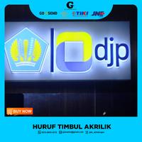 Gambar HURUF TIMBUL ACRYLIC LAMPU/ LED/ NYALA/ Kantor DJP dari Advertising Gie undefined 2 Tokopedia