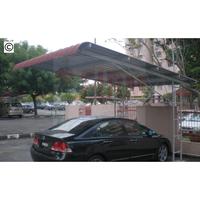 Gambar Kanopi baja ringan canopy lengkung depan - Color 0.45mm dari Serba Atap undefined 3 Tokopedia