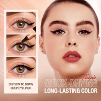Gambar O.TWO.O - Miraculous Cat-Eye Stamp Eyeliner Pen dari Wabi Sabi Cosmetics undefined 4 Tokopedia