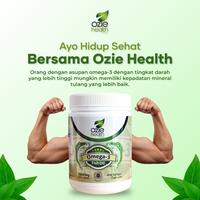 Gambar Minyak Ikan Omega 3 Salmon Fish Oil Halal by OZIE HEALTH Australia dari Naturallay undefined 3 Tokopedia