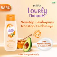 Gambar Emeron Lovely Naturals Hand & Body Lotion Intense Moisturizing honey & Avocado Oil 400ml dari Wings Indonesia undefined 2 Tokopedia