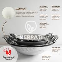 Gambar Wajan / Wok / Penggorengan Aluminium - Diameter 38 cm dari Rajawali Kraftindo undefined 2 Tokopedia