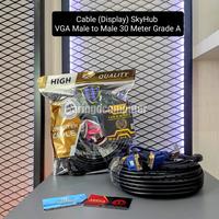Gambar Cable (Display) SkyHub VGA Male to Male 30 Meter Grade A dari Aringo Computer Samarinda undefined 1 Tokopedia