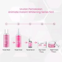 Gambar Paket Skincare. Animate Instant Whitening Series 5in1. Cream Pemutih dari WorldWideSanitary undefined 5 Tokopedia