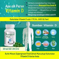Gambar Supergreen Food 600 Tabs sgf dari kkstore Malang undefined 3 Tokopedia