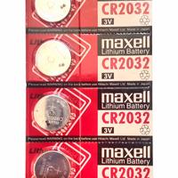 Gambar Baterai CR2032 Original Maxell Batre CR 2032 1 pack Isi 5 pc dari RAFA SELULAR undefined 2 Tokopedia