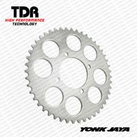 Gambar GEAR RANTAI BELAKANG / REAR SPROCKET TDR YAMAHA JUPITER Z 415 CHROME - 415-41T dari YONK JAYA AHMAD YANI undefined 1 Tokopedia