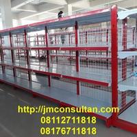 Gambar Rak Minimarket Double 150 2+6 - 45, Joining dari NAJIHAH JMC undefined 2 Tokopedia