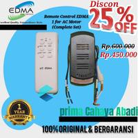 Gambar REMOTE CONTROL MT EDMA (COMPLETE SET) EDMA REMOTE KIPAS ANGIN PLAFON dari prima Cahaya Abadi undefined 1 Tokopedia