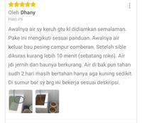 Gambar Penjernih dan Penghilang Bau Air Sumur bekas Kena Banjir Kebanjiran dari BlueGreen Biotech undefined 2 Tokopedia