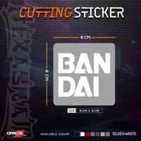Gambar Cutting Sticker BANDAI Logo | Stiker Cutting Logo BANDAI - Merah+Putih dari Hexagram Stiker undefined 5 Tokopedia