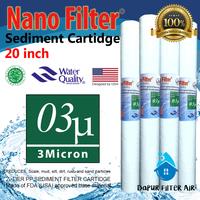 Gambar Catridge Sediment NANO 20 inch - Filter Air Reverse Osmosis - 20 in - 10 dari Dapur Filter Air undefined 4 Tokopedia