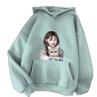 Gambar Raymora Hoodie Anak Perempuan Terbaru Anime ZEPETO CAT Usia 5-15 Tahun - Merah Muda, S dari Raymorastore undefined 4 Tokopedia