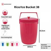 Gambar Rice Bucket Termos Nasi | Termos Es Maspion USA 38 Liter Wadah Nasi Es dari rantang online official undefined 1 Tokopedia