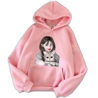 Gambar Raymora Hoodie Anak Perempuan Terbaru Anime ZEPETO CAT Usia 5-15 Tahun - Merah Muda, S dari Raymorastore undefined 1 Tokopedia