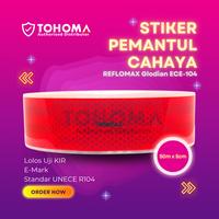 Gambar Stiker Pemantul Cahaya Reflomax Glodian ECE-104 - Red dari REFLOMAX Official Store undefined 1 Tokopedia