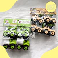 Gambar SmolBabies - DBNB Truck Isi 4 Set Truk Bongkar Pasang Mainan Anak dari Smol Babies undefined 1 Tokopedia