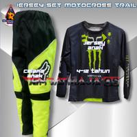 Gambar Baju motocross anak setelan Jersey set celana trail adventure trabas - Setcel 3, XL /10-12 tahun dari Askeyra Shop undefined 2 Tokopedia