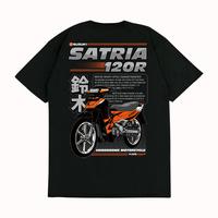 Gambar Kaos Baju Motor Suzuki Satria 120R 2 Tak LUMBA V2 - Karimake - V1 HITAM, S dari KRMK Karimake undefined 1 Tokopedia