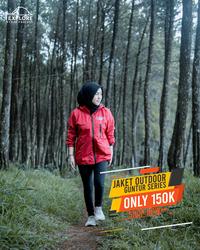 Gambar EXPLORE STORE PROJECT || JAKET OUTDOOR WATERPROOF || GUNTUR SERIES - Kuning, L dari Explore Store Project undefined 3 Tokopedia