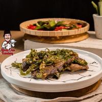 Gambar Dendeng Batokok Sapi Lado Ijo / Sambal Lado Ijo Asli Payakumbuh Siap - 250 Gram, Original dari Sejatishop23 undefined 1 Tokopedia