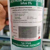 Gambar Satoria Pharma Cairan Dextrose Monohydrate 10% Infus Steril Bebas Pirogen 500ml By Widatra Expired 06-2027 Steril Dan Bebas Pirogen Larutan Infus Untuk Pemakaian Intravena - RL 500ml Exp 2027 dari TOKO ALKES 99 undefined 1 Tokopedia