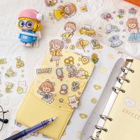 Gambar Stiker 2D 100 Lembar Sticker Momo Kartun Korea Lucu Anti Air dari Villedon Rose undefined 5 Tokopedia