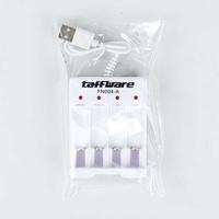 Gambar Alat Pengisi Daya Baterai Charger Baterai USB Plug 4 slot for AA/ AAA dari Handyman Station undefined 3 Tokopedia