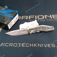 Gambar Zero Tolerance Sinkevich 0470 Flipper Knife Marbled Carbon Fiber (3.4" dari VENETRON JAYA MAKMUR undefined 3 Tokopedia