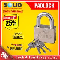 Gambar Gembok Solid / Padlock SOLID BAJA 809 - 40MM SN dari Lock & Sanitary Store undefined 1 Tokopedia