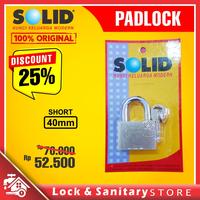Gambar Gembok Solid / Padlock SOLID BAJA 809 - 40MM SN dari Lock & Sanitary Store undefined 3 Tokopedia