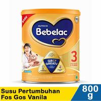 Gambar Bebelac 3 Vanila 800gr / Bebelac 3 Vanilla 800 g dari Afifa Id undefined 1 Tokopedia
