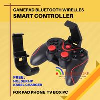 Gambar Joystick Stick Bluetooth HP Stik Gamepad HP TV Box PC Andoid Laptop dari MEGAZONEOFFICIAL undefined 2 Tokopedia
