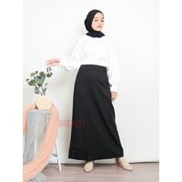 Gambar Rok panjang Line A Hitam / Rok wanita Line A khusus hitam dari M.A.J olshop undefined 3 Tokopedia