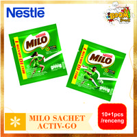 Gambar RCG - Susu Milo Sachet Active-Go isi 10pcs dari Boom Snack 888 undefined 1 Tokopedia