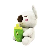 Gambar Boneka Binatang Pegang Botol Susu Lucu - MINISO Milk Tea Plush Toy - Koala dari jastipsripilan undefined 2 Tokopedia