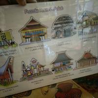Gambar Mainan Edukasi Anak Puzzle Kayu Rumah Adat Di Indonesia dari MAINAN ALFAQIH undefined 3 Tokopedia