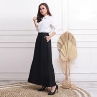 Gambar Rok panjang Line A Hitam / Rok wanita Line A khusus hitam dari M.A.J olshop undefined 4 Tokopedia