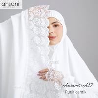 Gambar Mukena Dewasa Ahsani Autums A17 Rayon Twill Premium Jumbo Putih Umroh dari Toko Mukena Ahsani_NEW undefined 2 Tokopedia