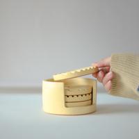 Gambar CONCREATE Coaster Box Nubia / Tatakan Gelas Set / Alas Gelas Set - Kuning dari Concreate living undefined 4 Tokopedia