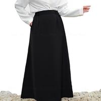 Gambar Rok panjang Line A Hitam / Rok wanita Line A khusus hitam dari M.A.J olshop undefined 2 Tokopedia