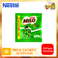 Gambar RCG - Susu Milo Sachet Active-Go isi 10pcs dari Boom Snack 888 undefined 3 Tokopedia