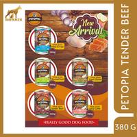Gambar makanan basah kaleng anjing PETOPIA TENDER BEEF 380g-WET DOG FOOD dari Barkie Pet Petshop undefined 3 Tokopedia